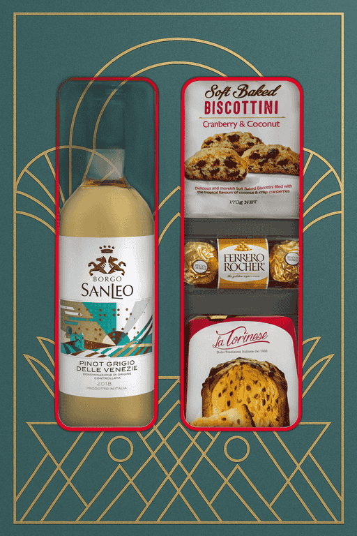 Italian Gourmet - Pinot Grigio Gourmet Box