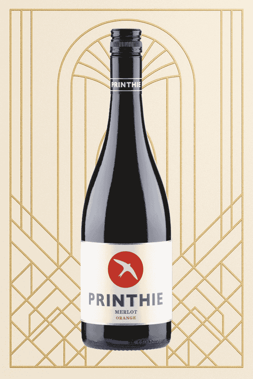 Printhie - Orange Merlot