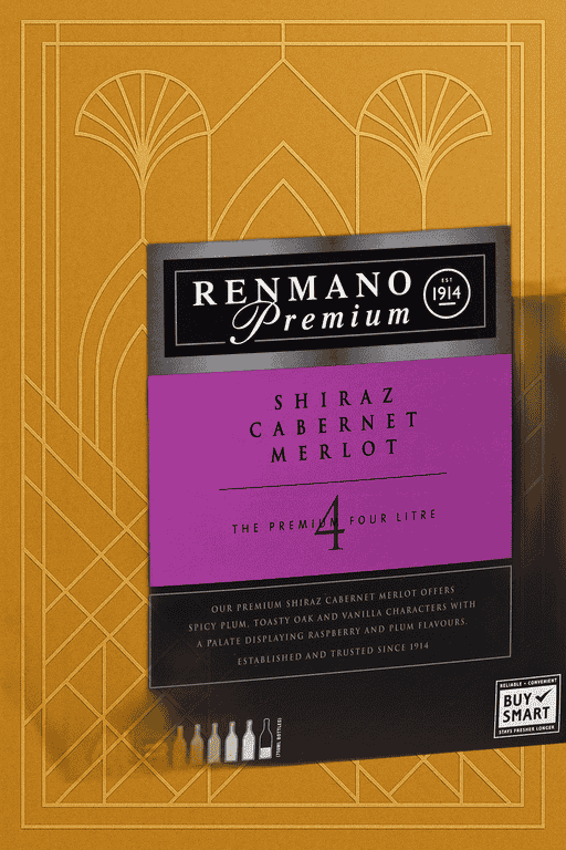 Renmano - Shiraz Cabernet Merlot Cask 4L