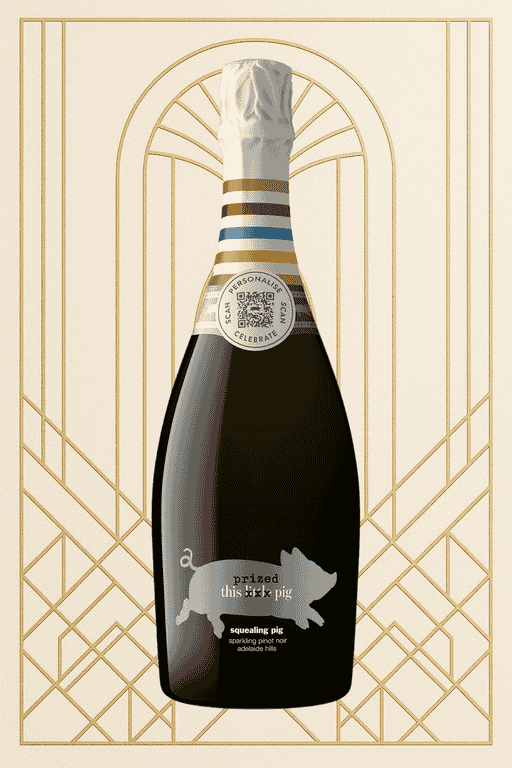 Squealing Pig - This Prized Sparkling Pinot Noir Non Vintage