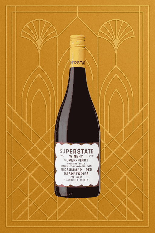 Superstate Winery - Super Pinot Noir with Raspberry