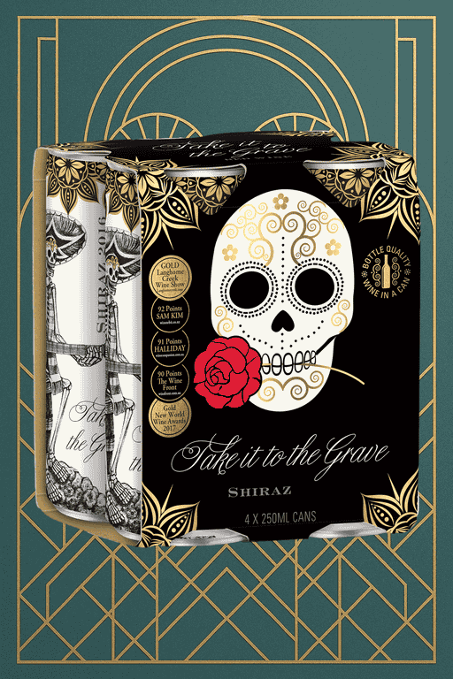 Take It To The Grave - Shiraz Cans 250mL