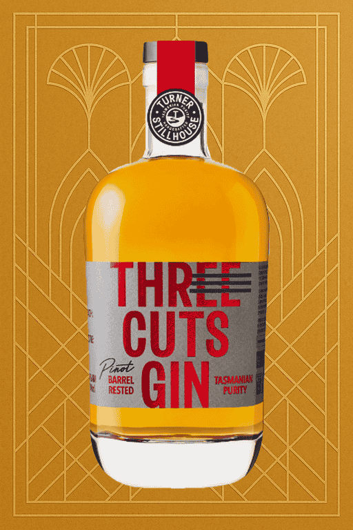Three Cuts Gin - Pinot Barrel Rested Gin 500mL